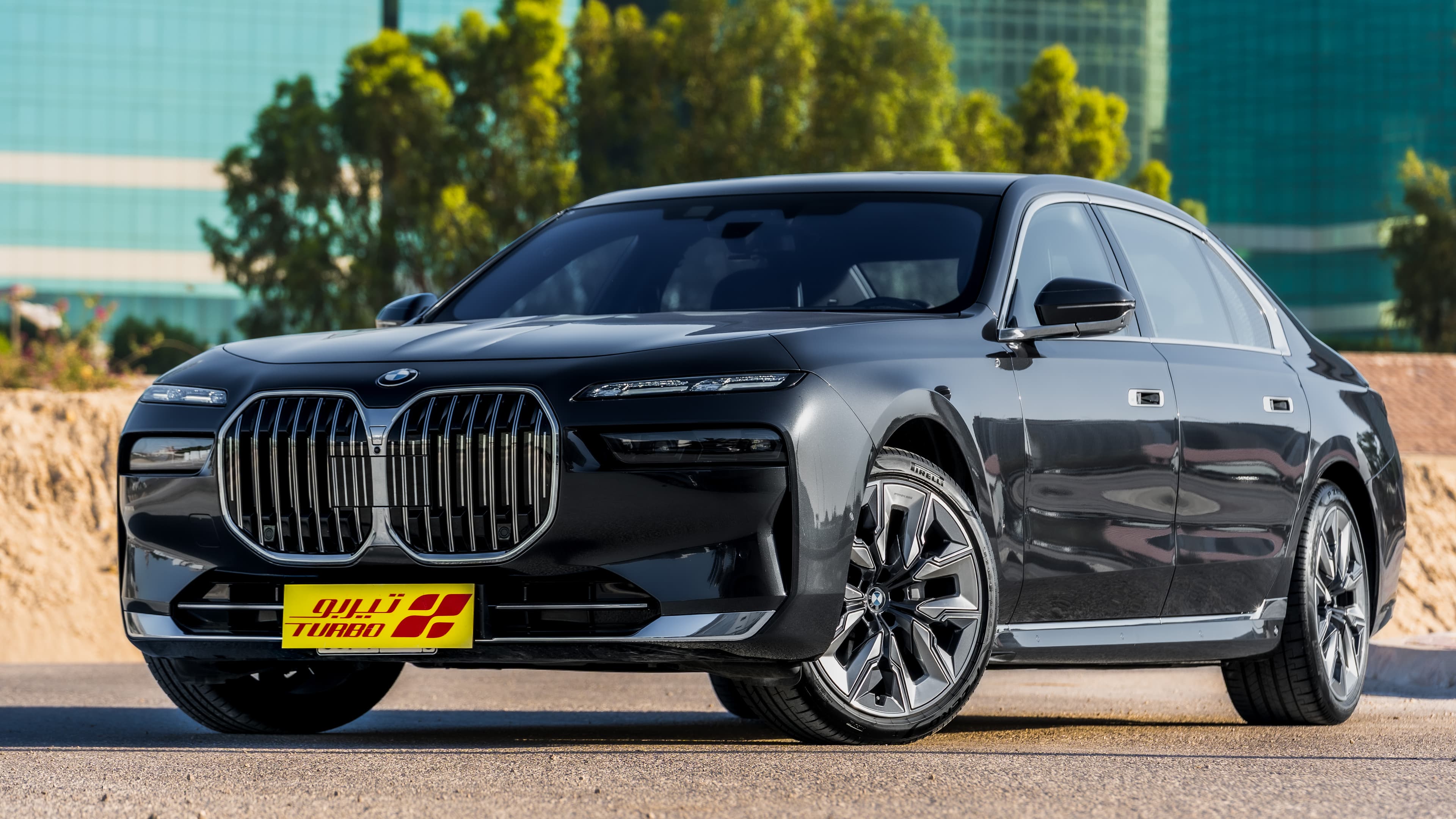 BMW 740i car for rent in Khobar