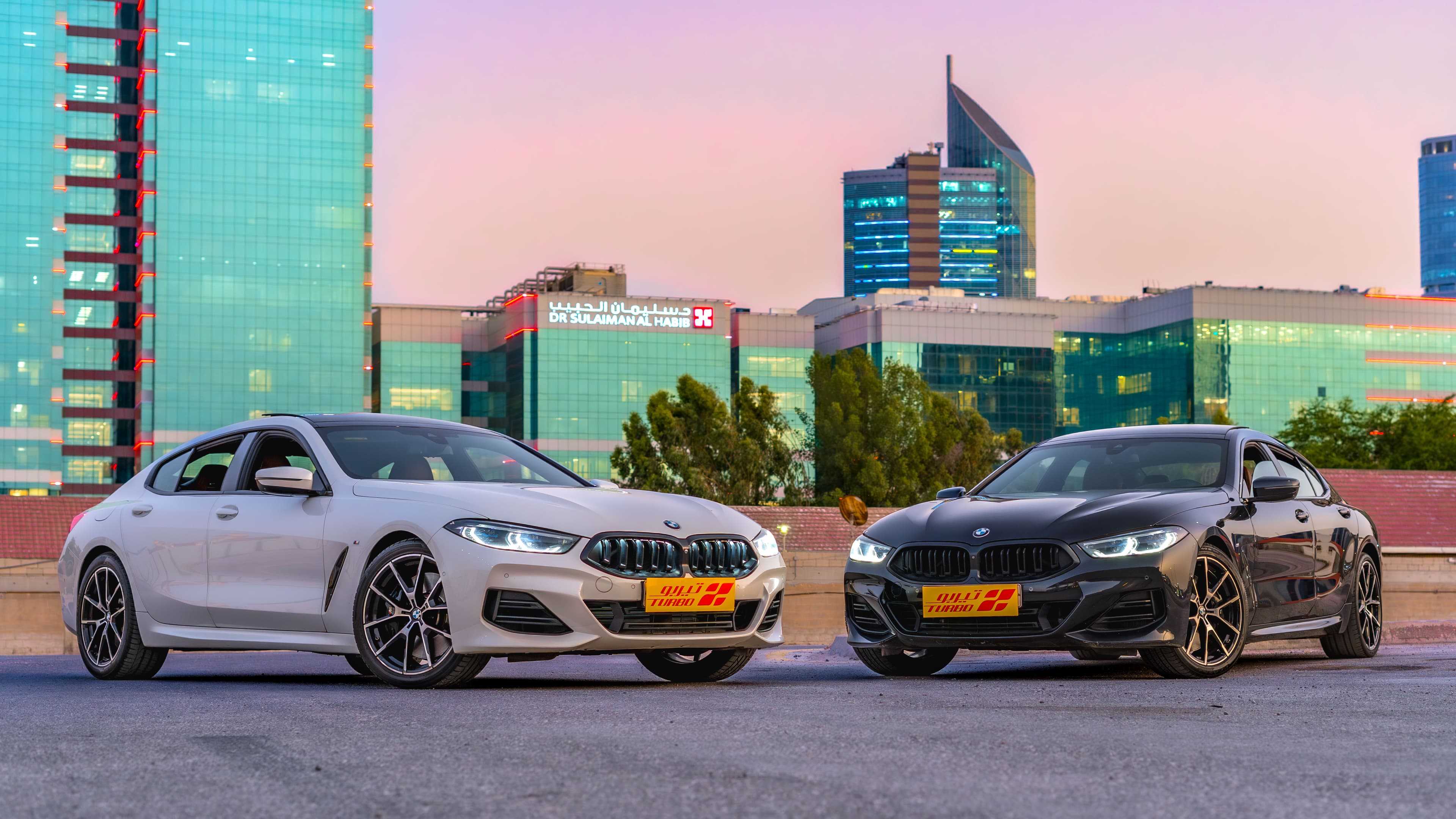 BMW 840i car for rent in Khobar