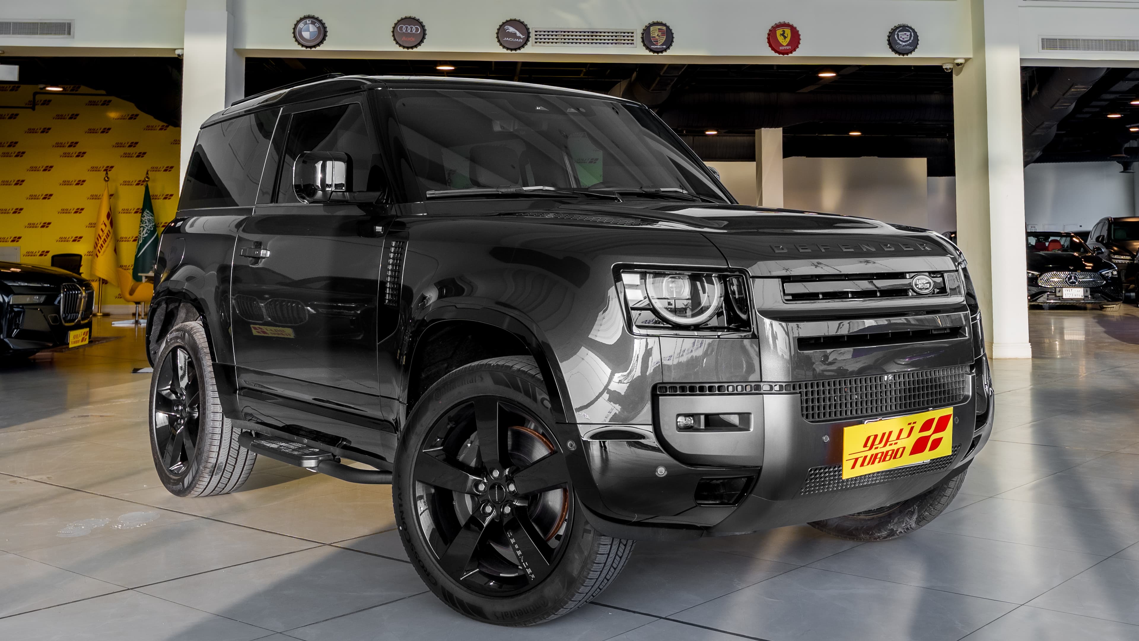 Defender 2 Doors car for rent in Khobar