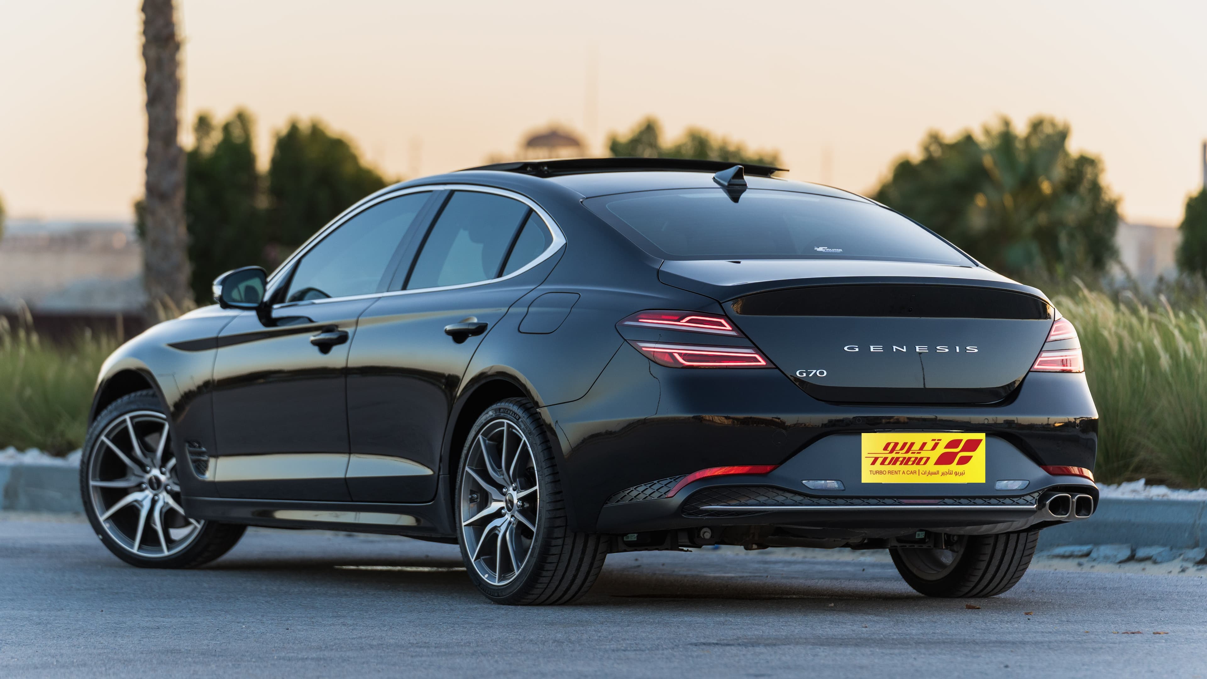 Genesis G70 car for rent in Khobar