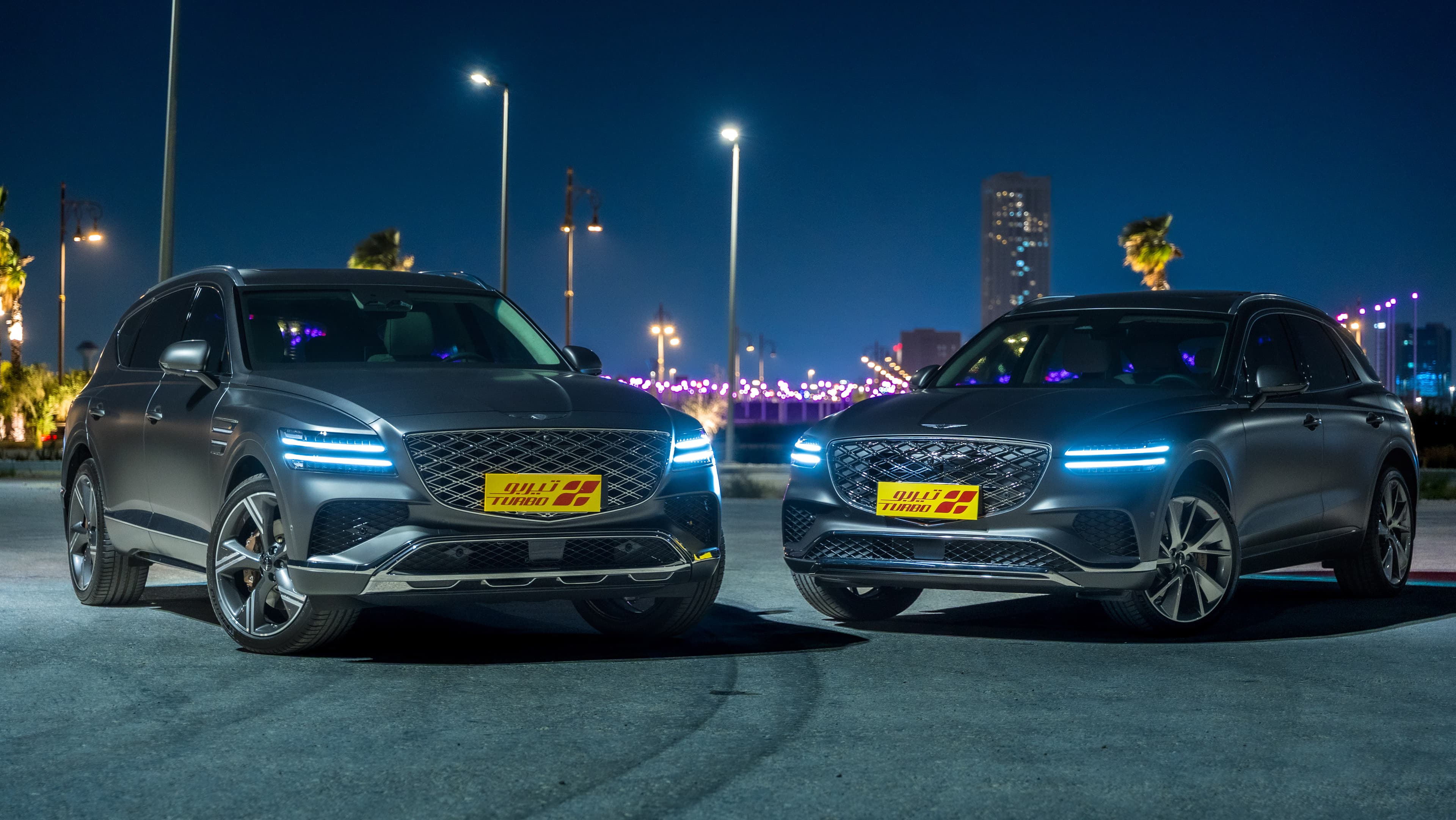 Genesis GV80 car for rent in Khobar